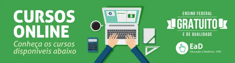 IFRS abre inscrições para mais de 230 cursos gratuitos, online e com certificado